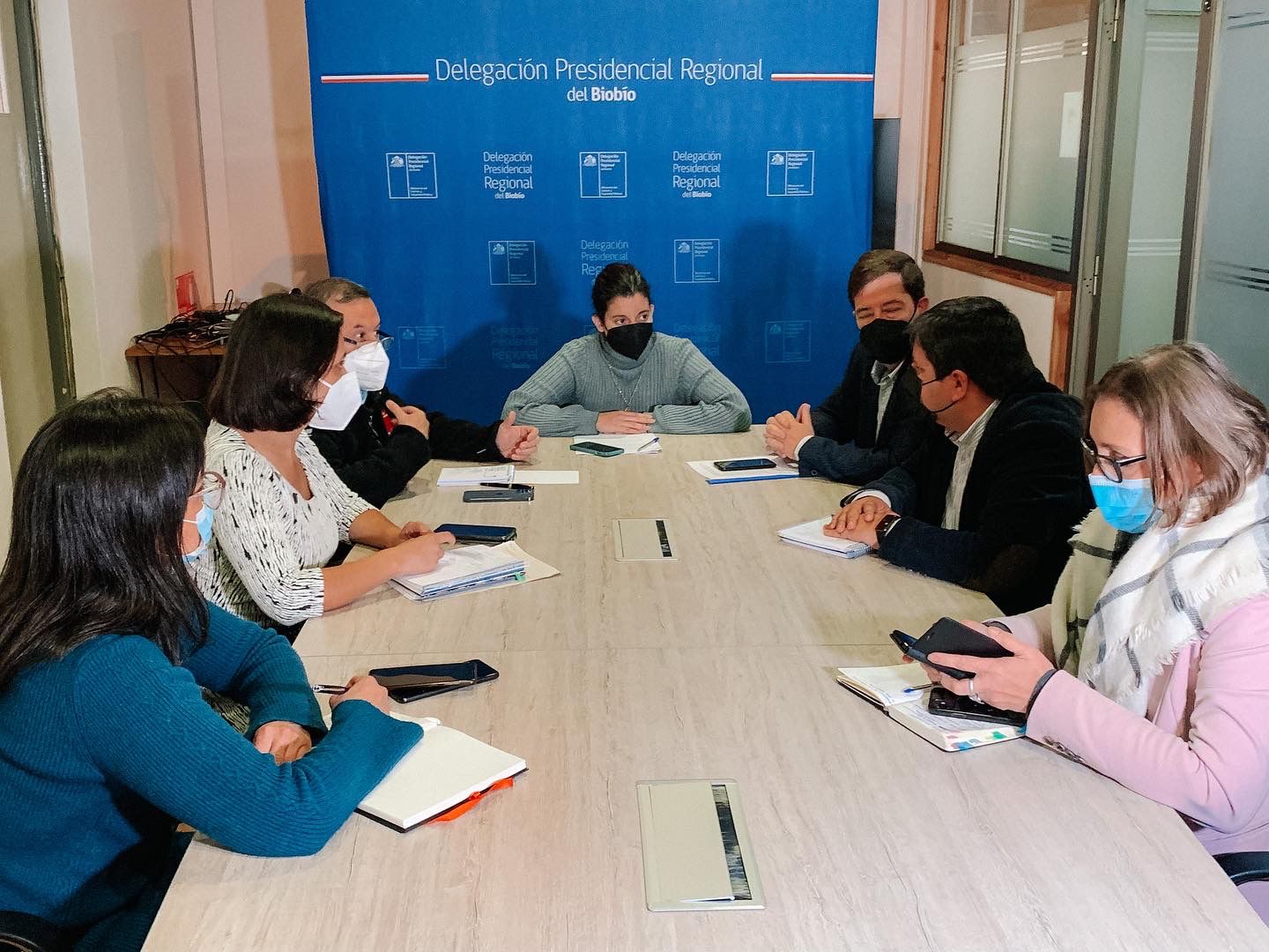 Delegada Dresdner se reúne con seremis para preparar implementación de Plan Buen Vivir en la región