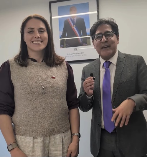 Diputado Pinilla se reúne con ministra del Deporte, Natalia Duco, para impulsar proyectos clave en la Provincia de Biobío