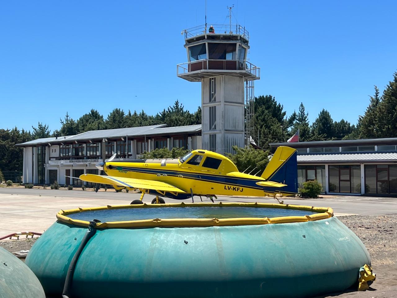 Aeródromo María Dolores alcanza 99% de avance en Puntos de posada clave para el Combate a los Incendios Forestales