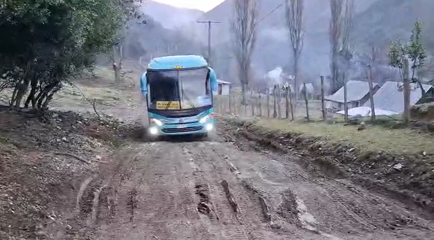 Vecinos de Alto Biobío denuncian mal estado de caminos 