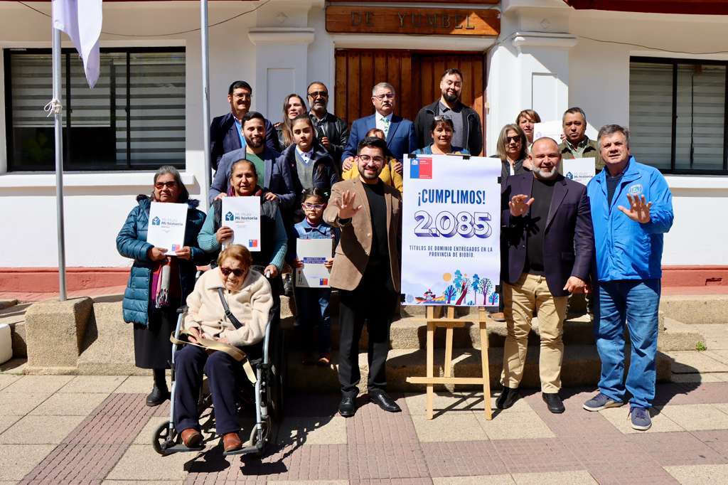 Bienes Nacionales cumplió meta propuesta para la Provincia de Biobío: se han entregado más de 2 mil títulos de dominio 