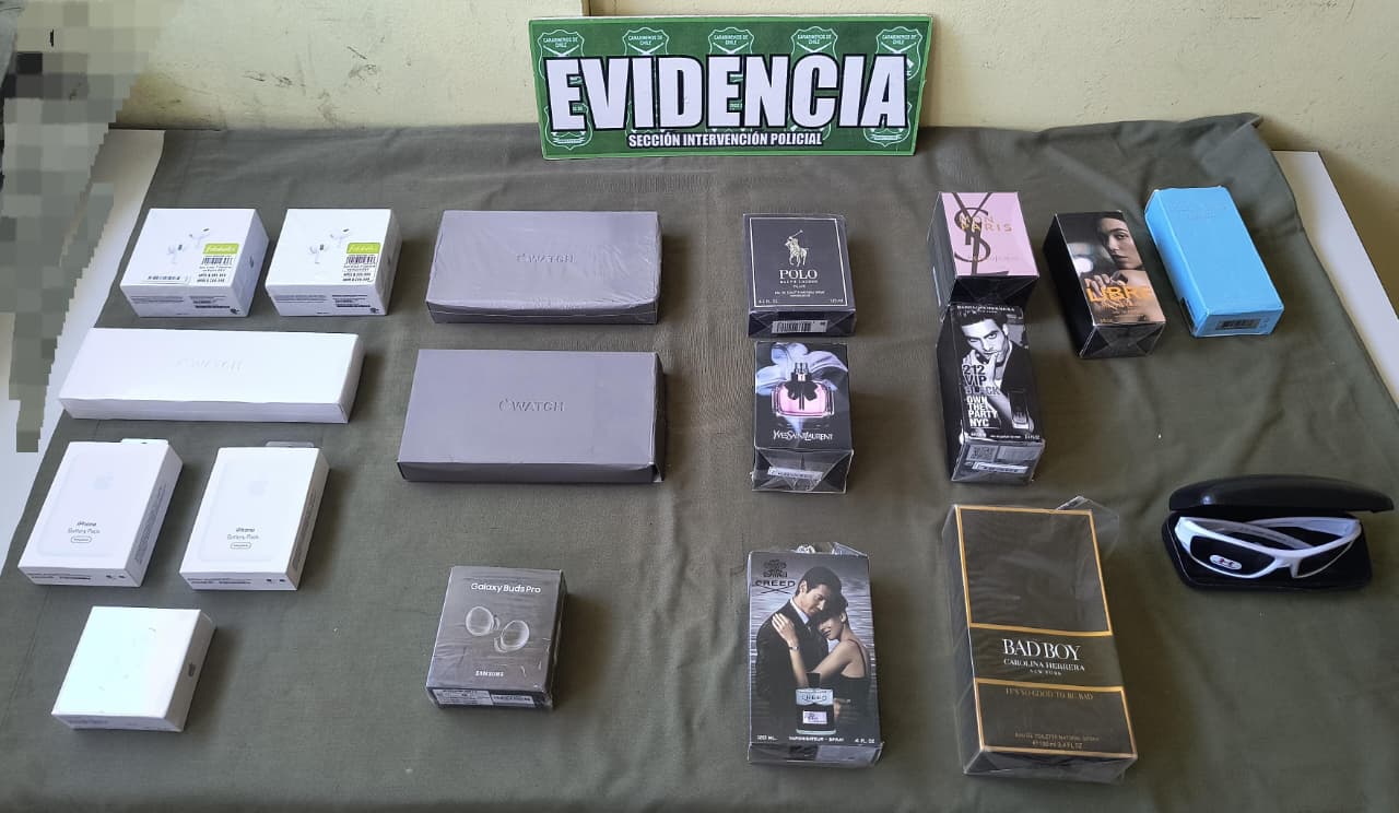 Carabineros detuvo a delincuente que pretendía reducir especies Población Domingo Contreras Gómez de Los Ángeles