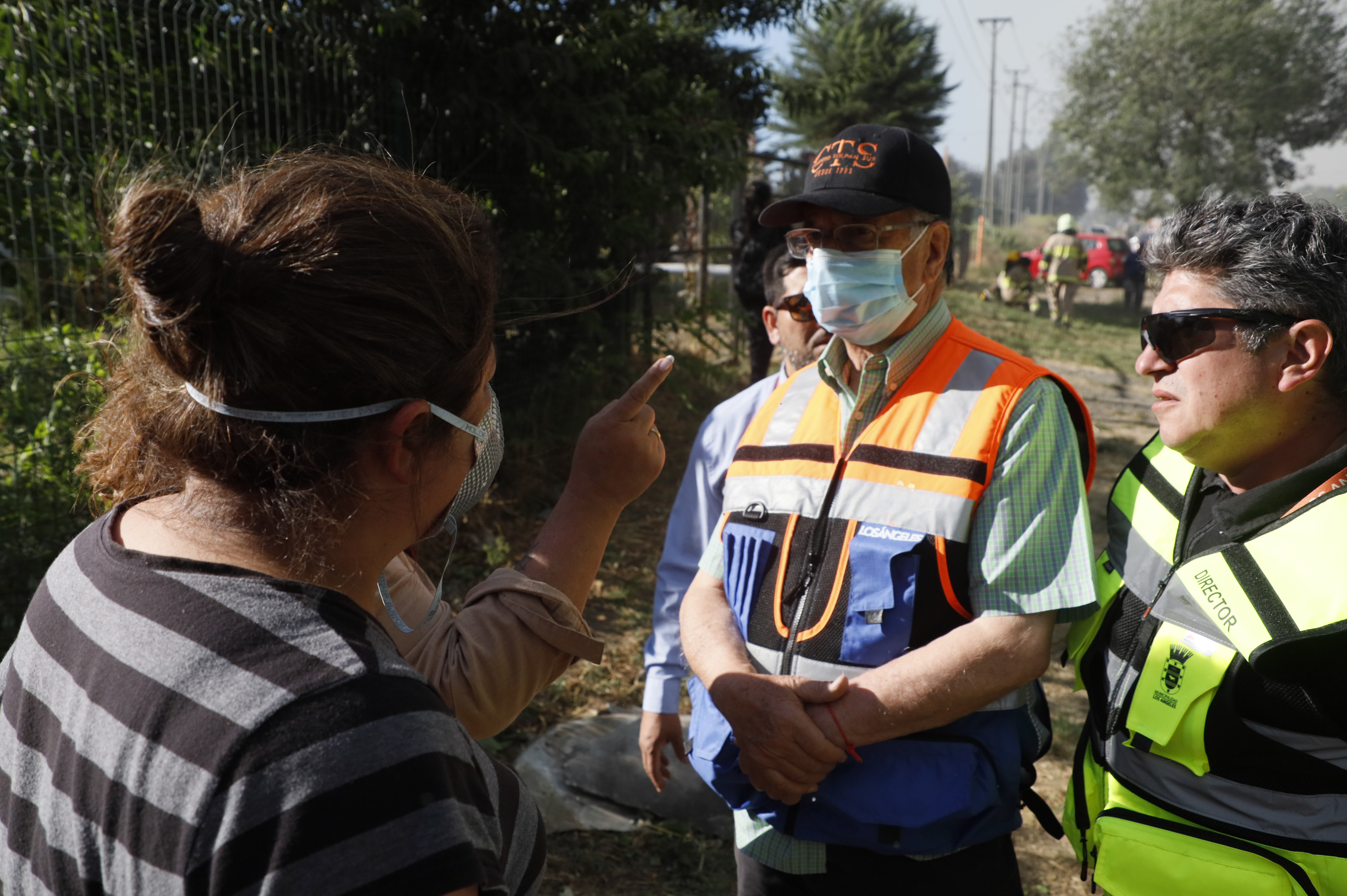 Municipio angelino mantiene operativa la ayuda en incendio forestal de Santa Fe