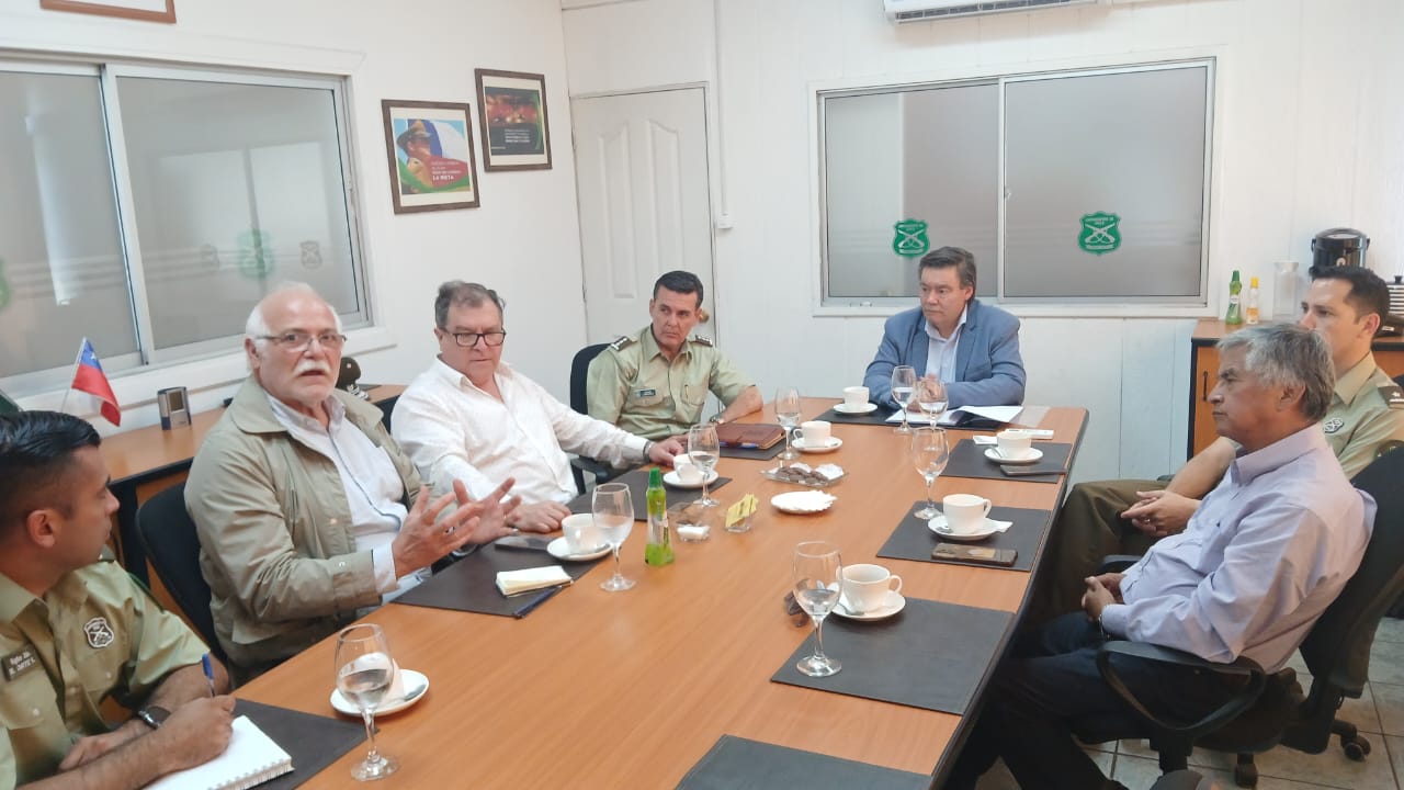 Avanzan gestiones para instalación de retén de Carabineros en el sector Queuco de Alto Biobío