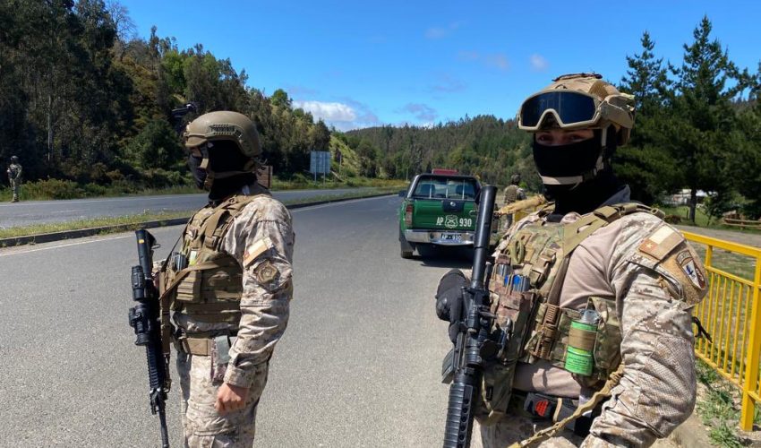 Ponen en marcha la Fuerza de Tarea Macrozona Sur con participación de FF.AA., policías e inteligencia