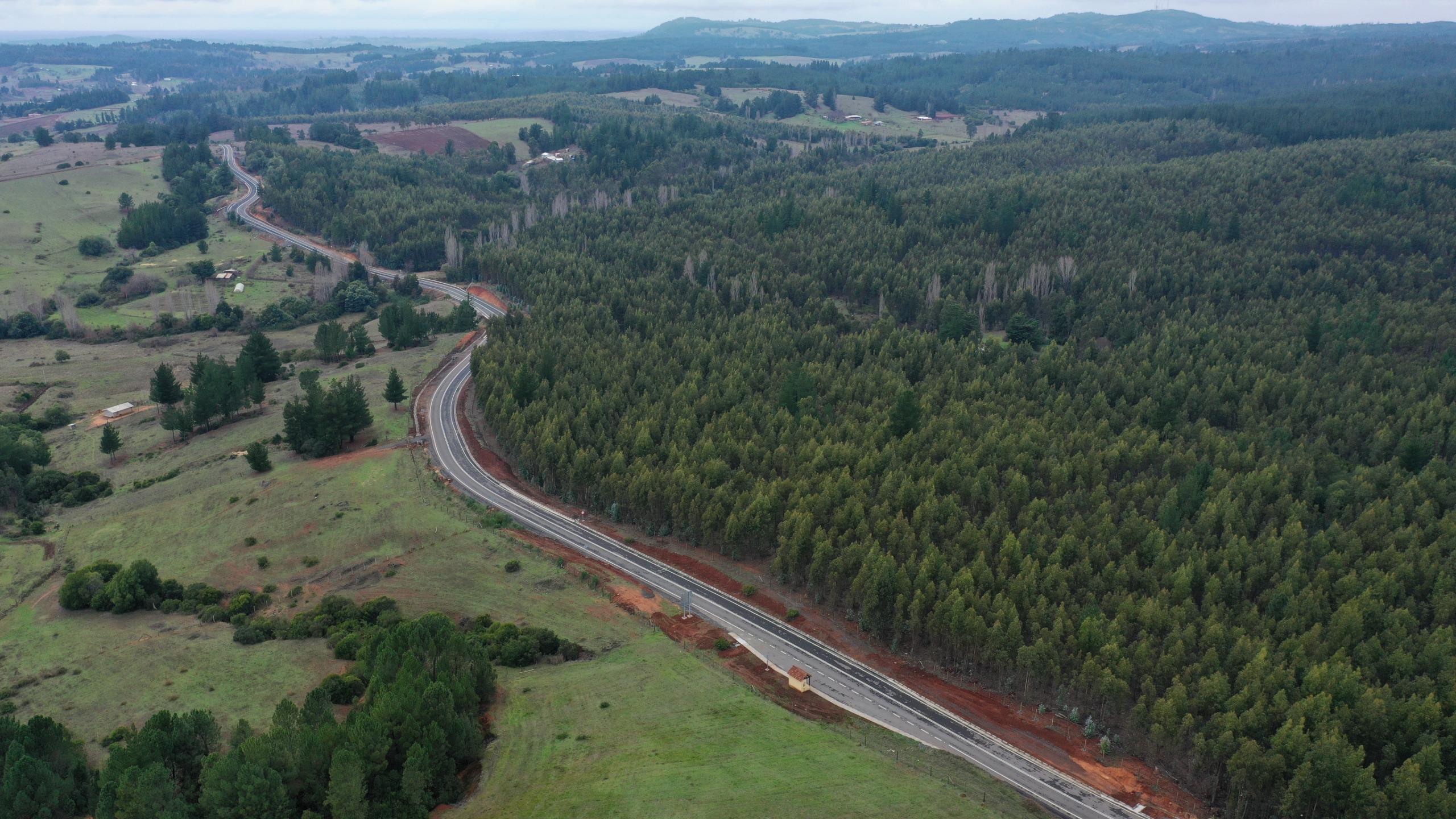Habilitan ruta pavimentada que une a Rere y Yumbel 