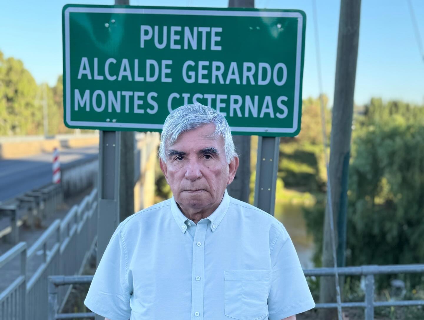 Nacimiento rinde homenaje al ex alcalde Gerardo Montes Cisternas con cambio de nombre del puente Vergara