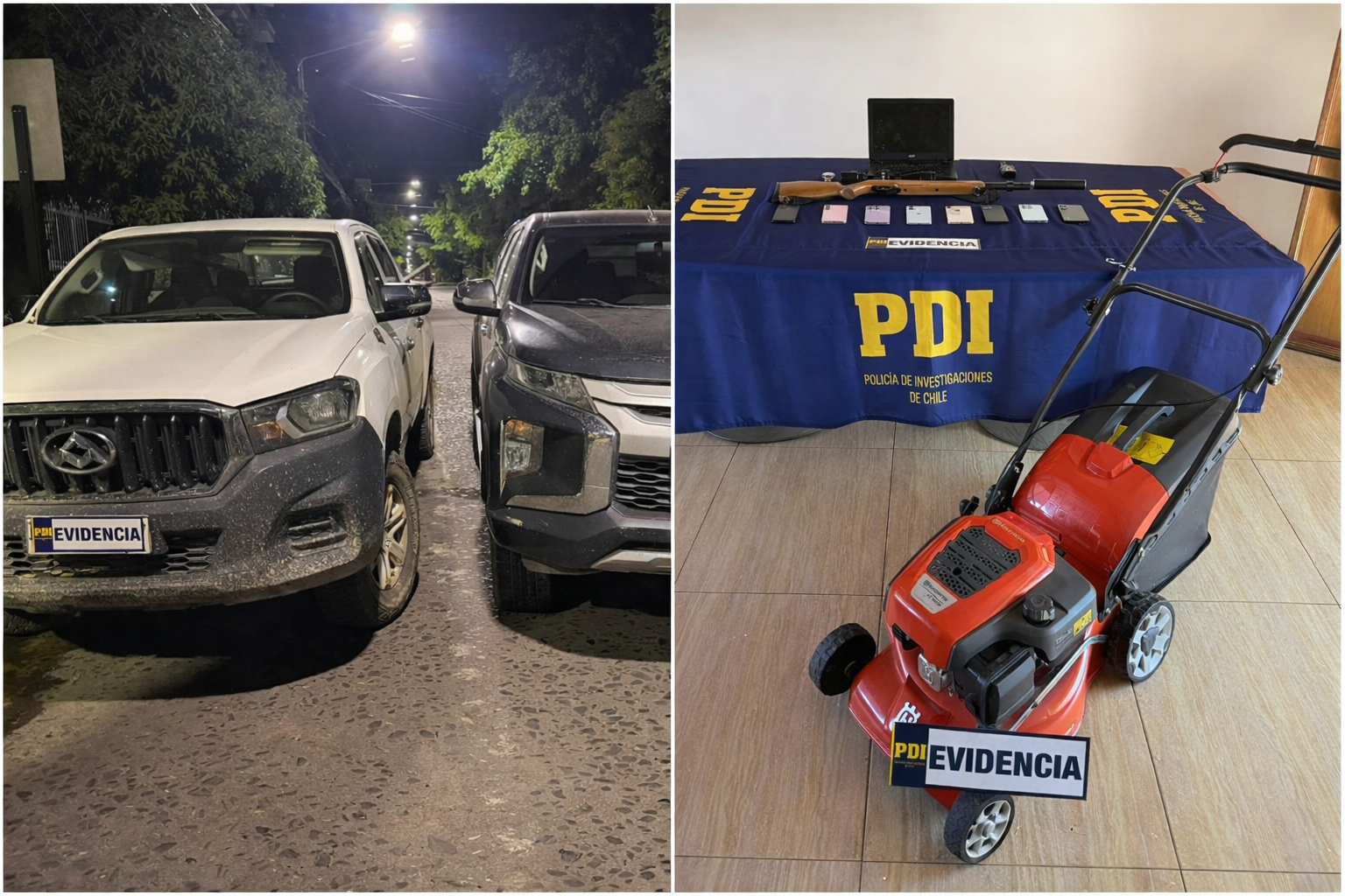 PDI detiene a sujeto con amplio prontuario policial por receptación en Los Ángeles