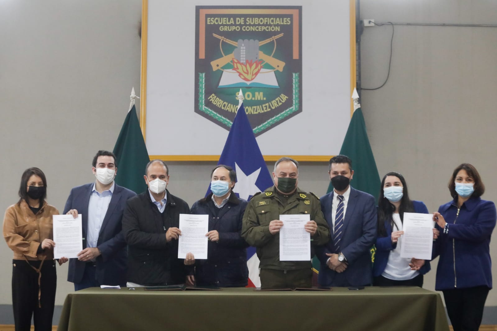 Gobierno Regional y Carabineros firman millonario convenio para infraestructura y equipamiento policial