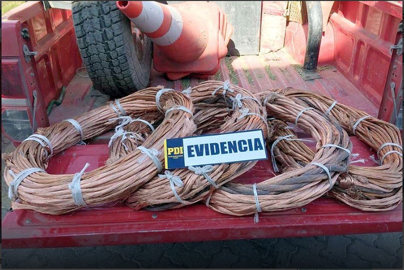 Robo de cables en el Biobío: confirman más patrullajes y fiscalizaciones a locales que venden metales