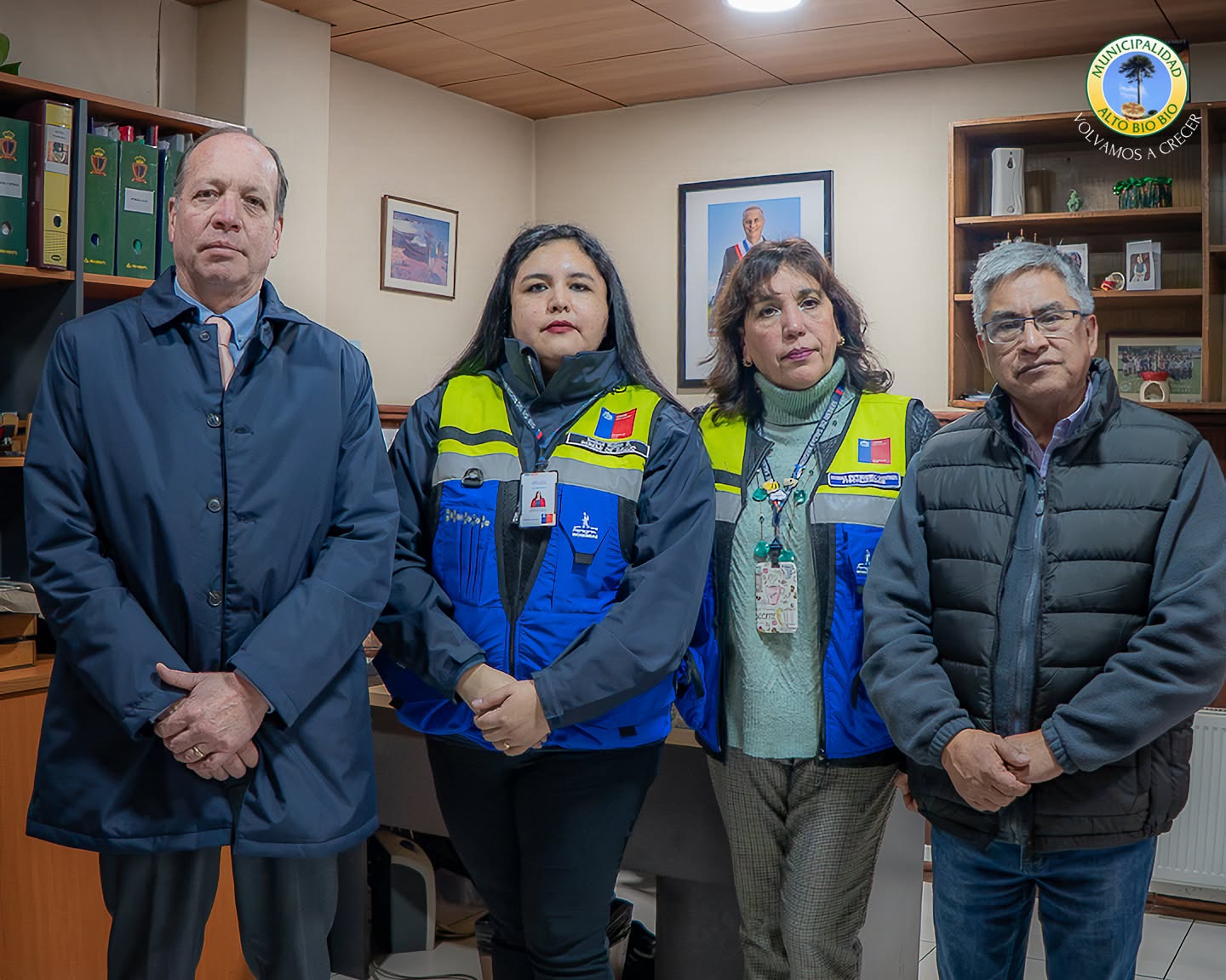 Fortalecen Estrategia Sanitaria: Alcalde Félix Vita Manquepi Sostuvo Clave Reunión con Seremi de Salud y Delegado Presidencial