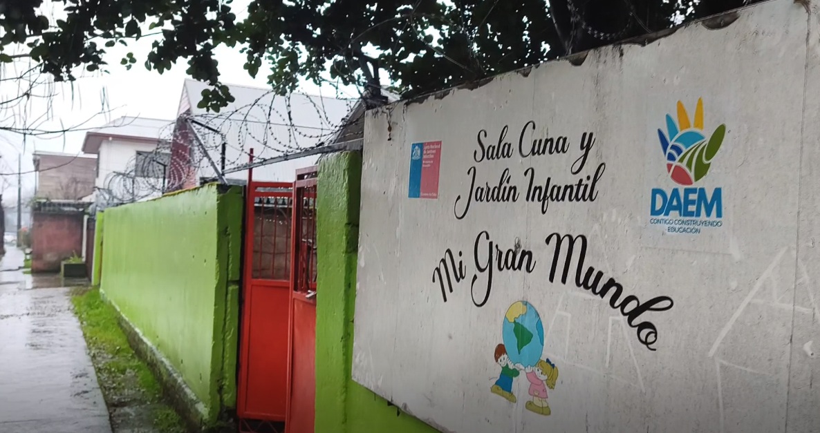 Siete robos en menos de un mes afectan a jardín infantil de Paillihue: delincuentes incluso sustrajeron los alimentos de los niños 