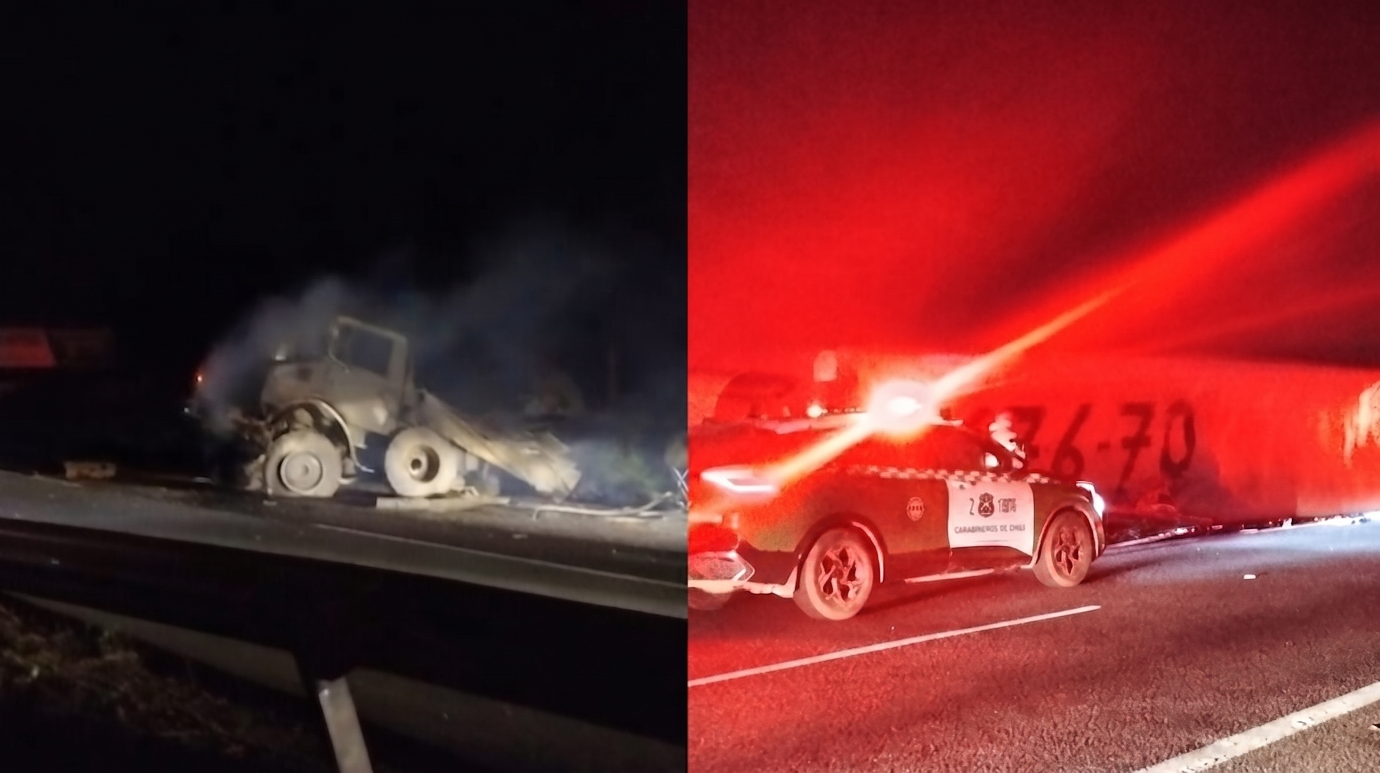 Tragedia en Ruta 5 Sur: Conductor detenido tras colisión que dejó un funcionario del Ejército fallecido
