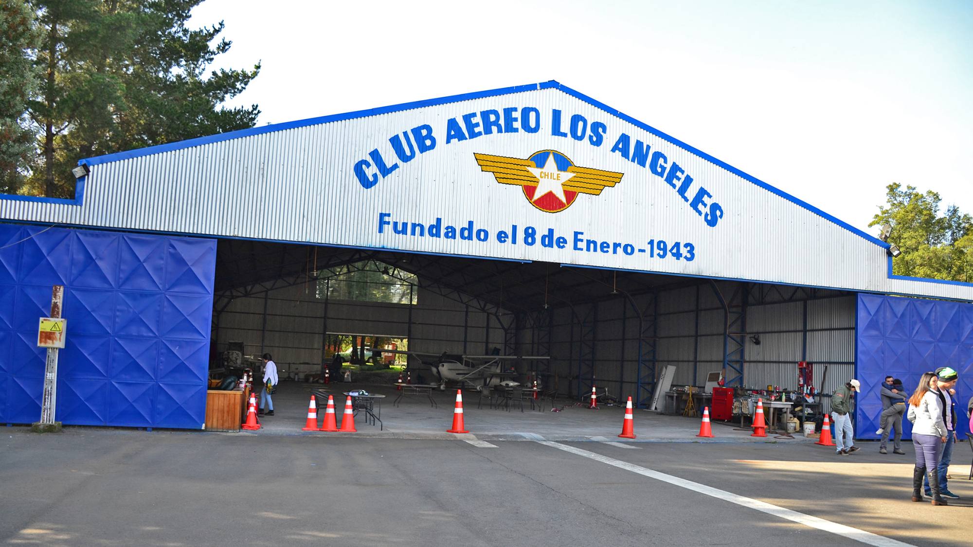 Club Aéreo de Los Ángeles, Carabineros y sus familias compartiran vuelos por la provincia dle Biobío