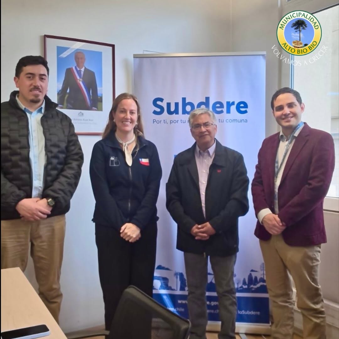 Municipio de Alto Biobío y SUBDERE coordinan gestiones clave para impulsar proyectos locales y mejorar la conectividad cordillerana
