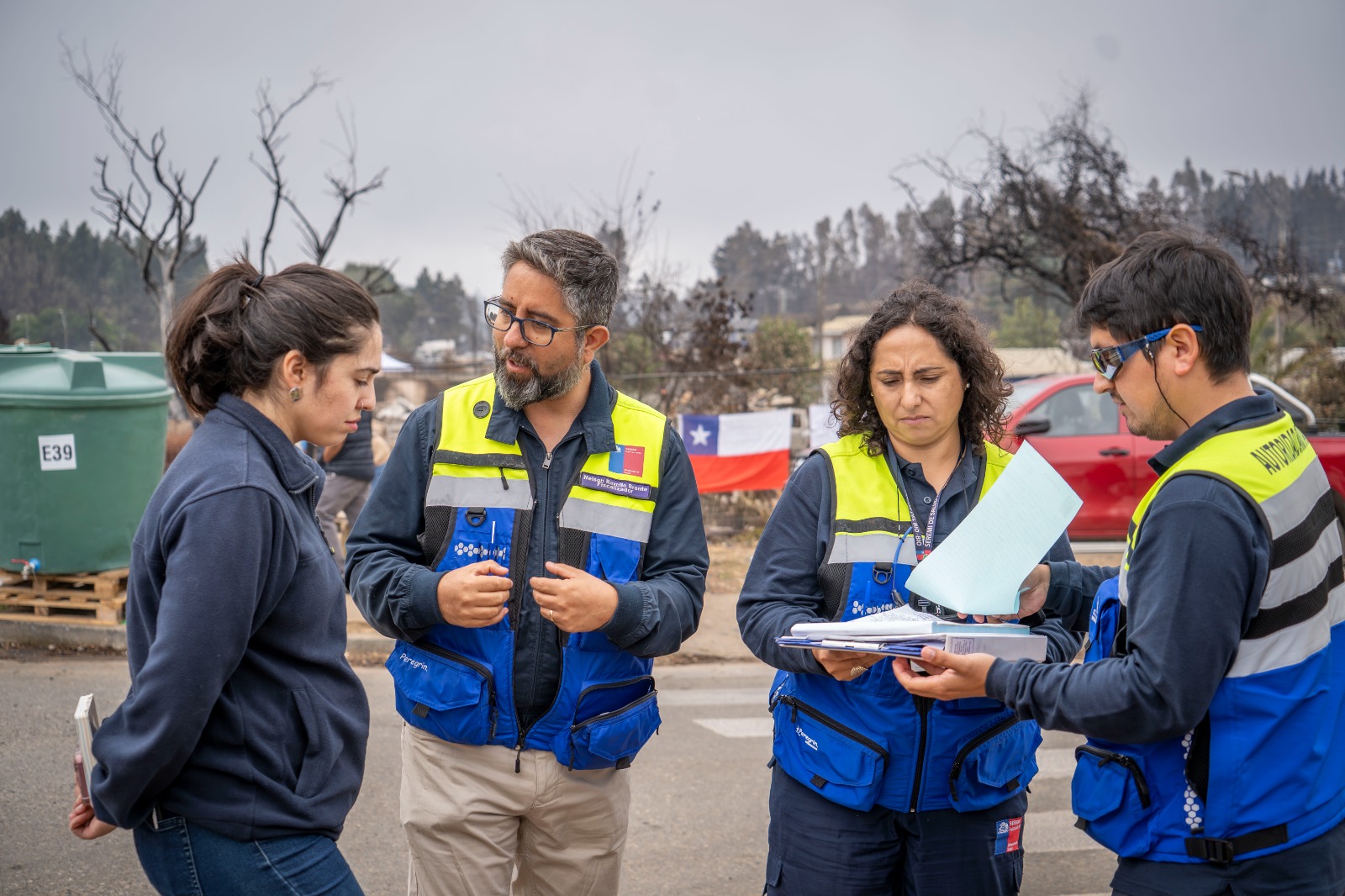 SEREMI de Salud contabiliza casi 60 intervenciones en materias de alto impacto sanitario en comunas afectadas por incendios
