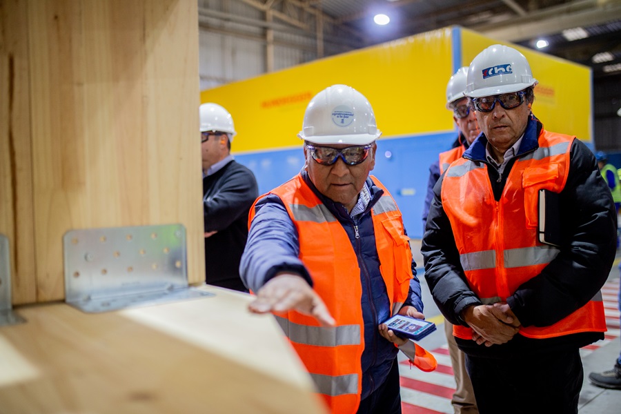 CChC Los Ángeles potencia la construcción en madera en la capital forestal del país