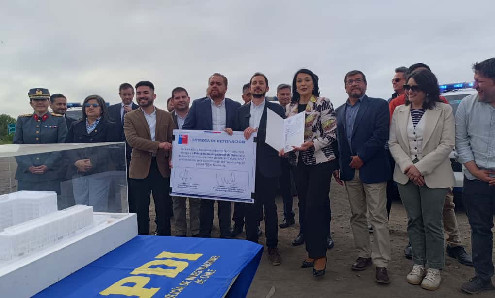 PDI Regional tendrá nuevo Complejo Policial tras entrega de terreno de Bienes Nacionales