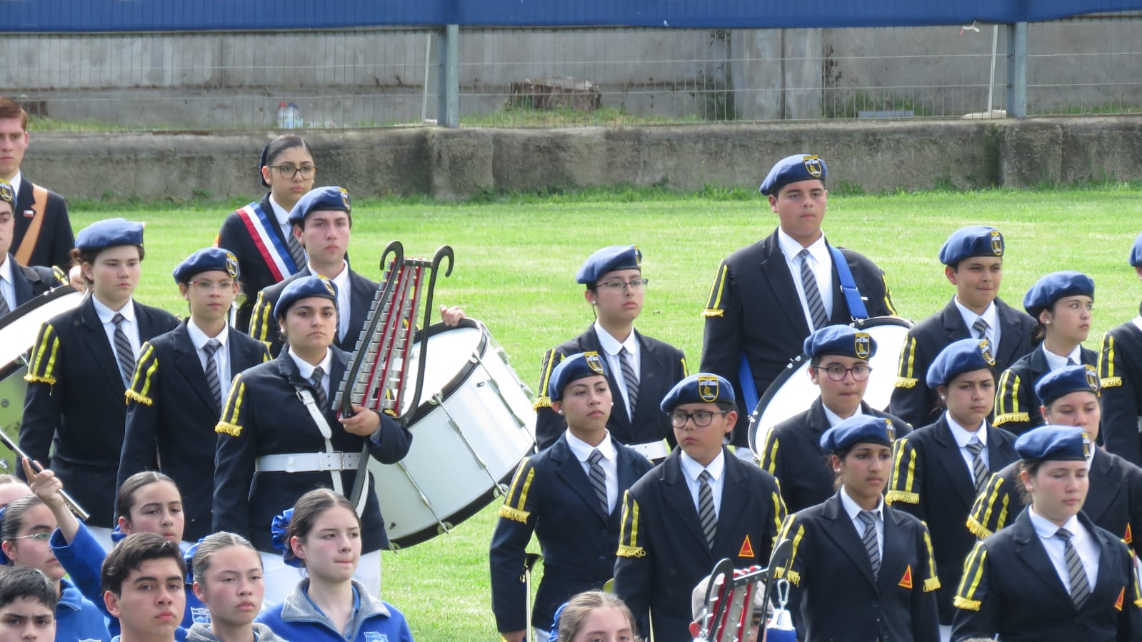Banda escolar angelina destaca en concurso nacional realizado en Pinto
