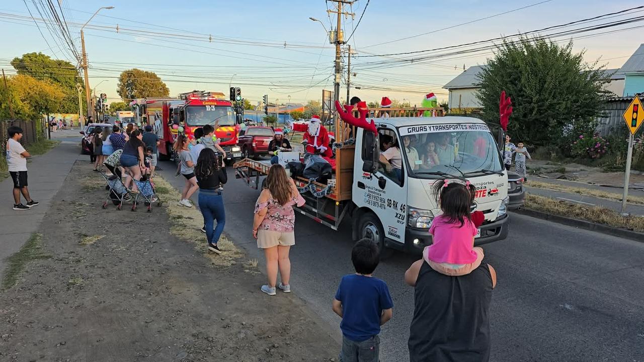 Superintendencia de Bomberos no autorizó tradicional Caravana de Navidad 2025 de la 3ra. Compañía en  Los Ángeles