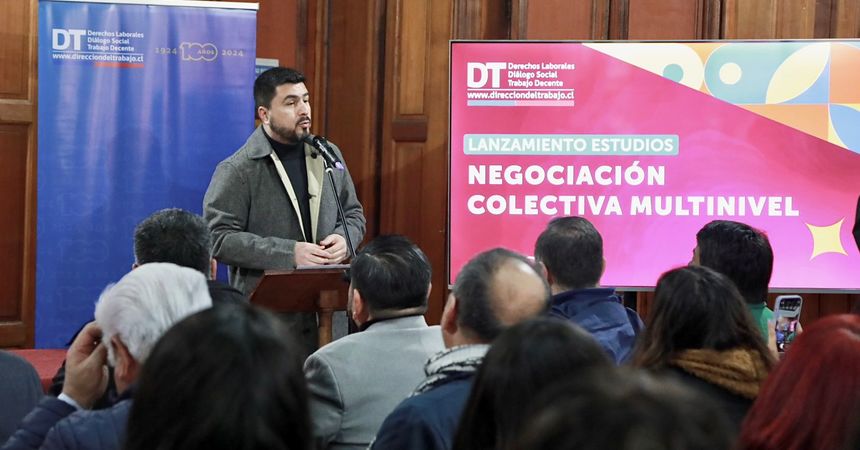 Gobierno presenta proyecto de ley de negociación colectiva multinivel enfocado en productividad