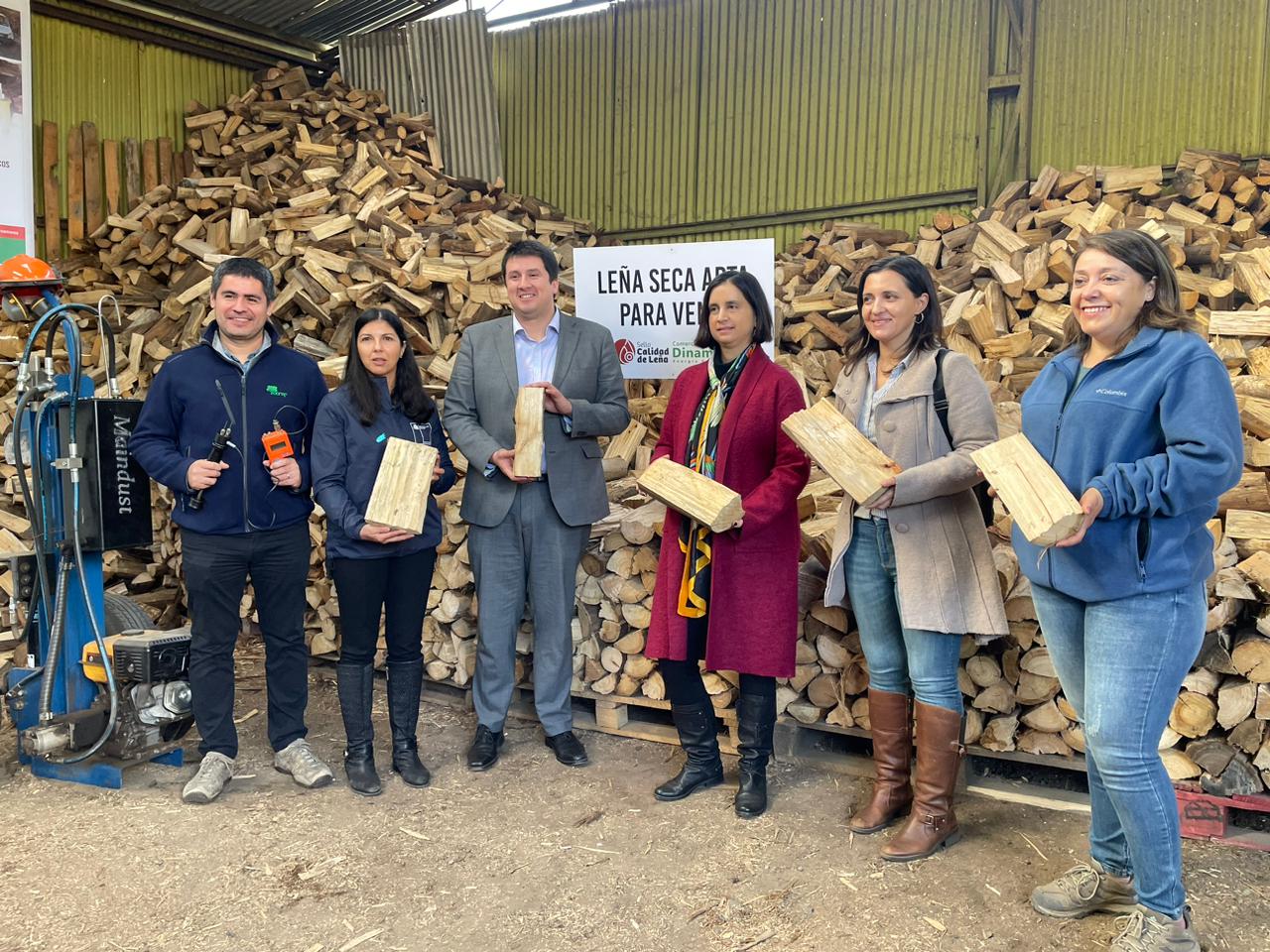 Promueven el consumo responsable de leña en la Región del Biobío