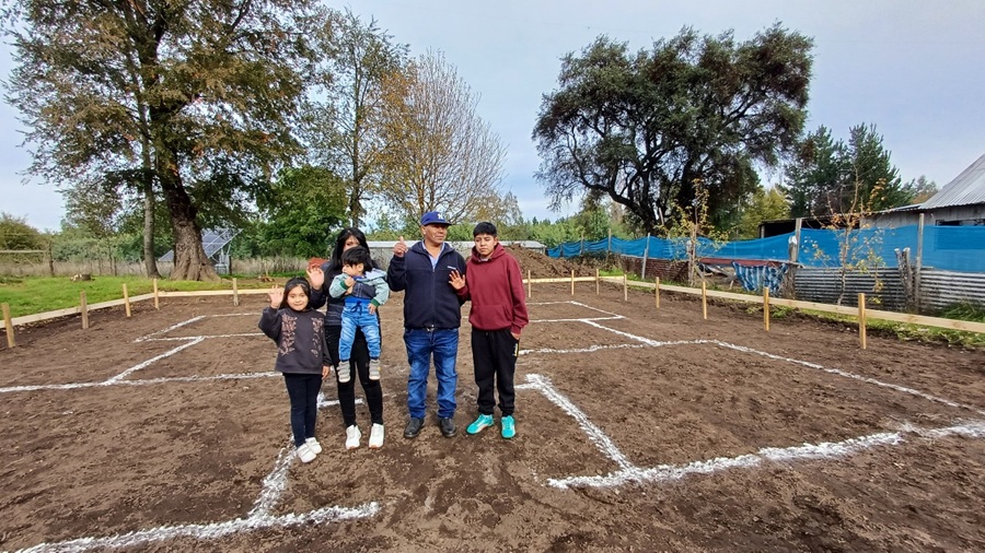 Autoridades regionales dan inicio a proyecto de habitabilidad rural en Santa Bárbara que beneficiará a familias agricultoras y productoras de miel