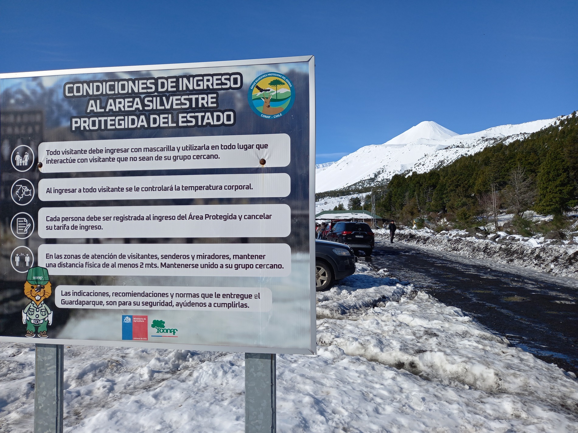 Parque Nacional Laguna del Laja reabrió sus puertas al público