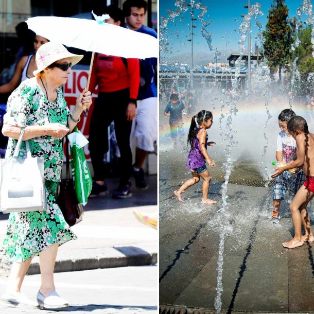 Muertes por golpes de calor en Chile aumentaron 225% en solo décadas