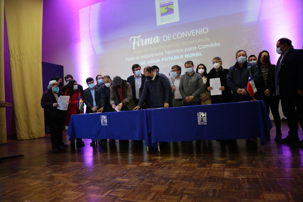 Gobierno Regional impulsará comités de agua potable rural en la Provincia del Biobío