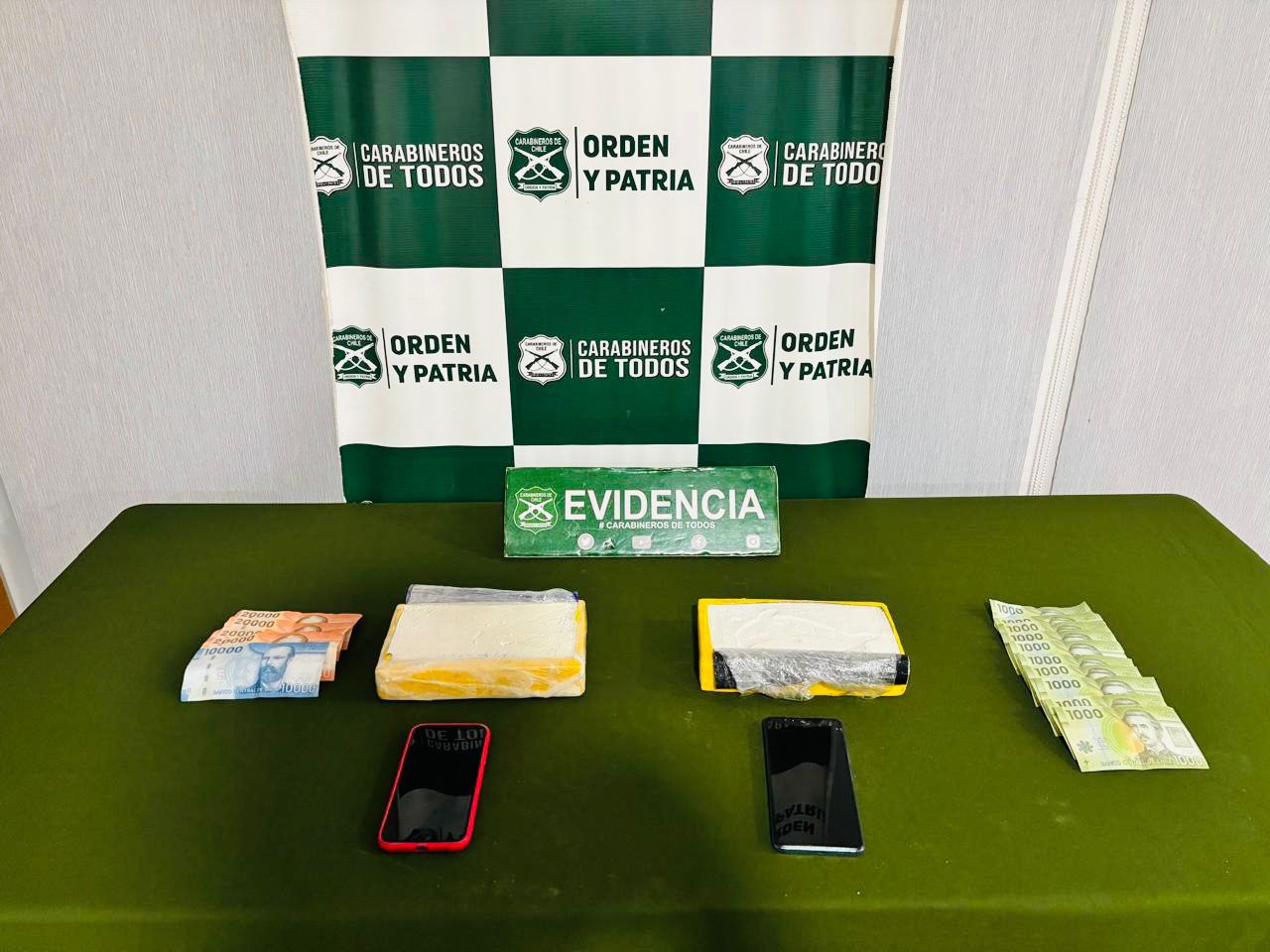 O.S.7 de Carabineros de Los Ángeles logra importantes resultados en operativos antidrogas en la provincia del Biobío