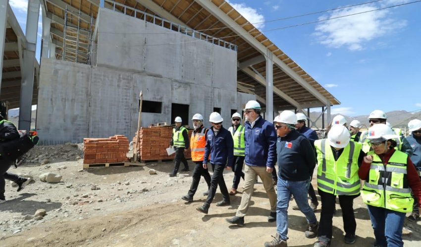 Comité de Coordinación de Fronteras inspeccionó obras del nuevo Complejo Fronterizo Pichachén