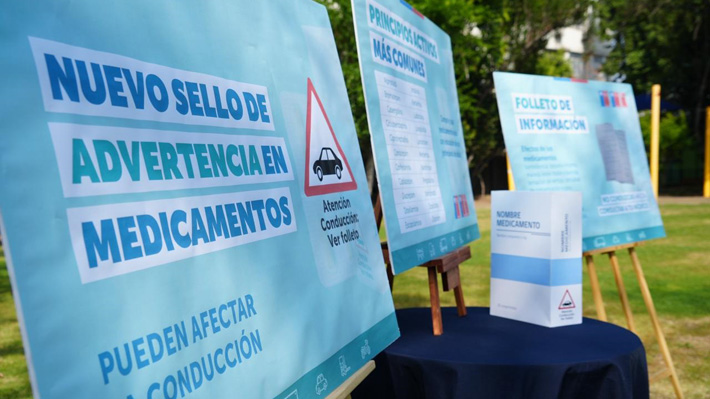 Otro etiquetado: Lanzan sello que advierte el efecto en la conducción vehicular que tienen algunos medicamentos