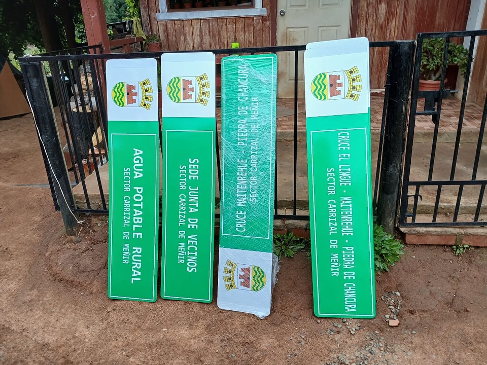 Más de 100 letreros rurales fortalecen la conectividad en Nacimiento