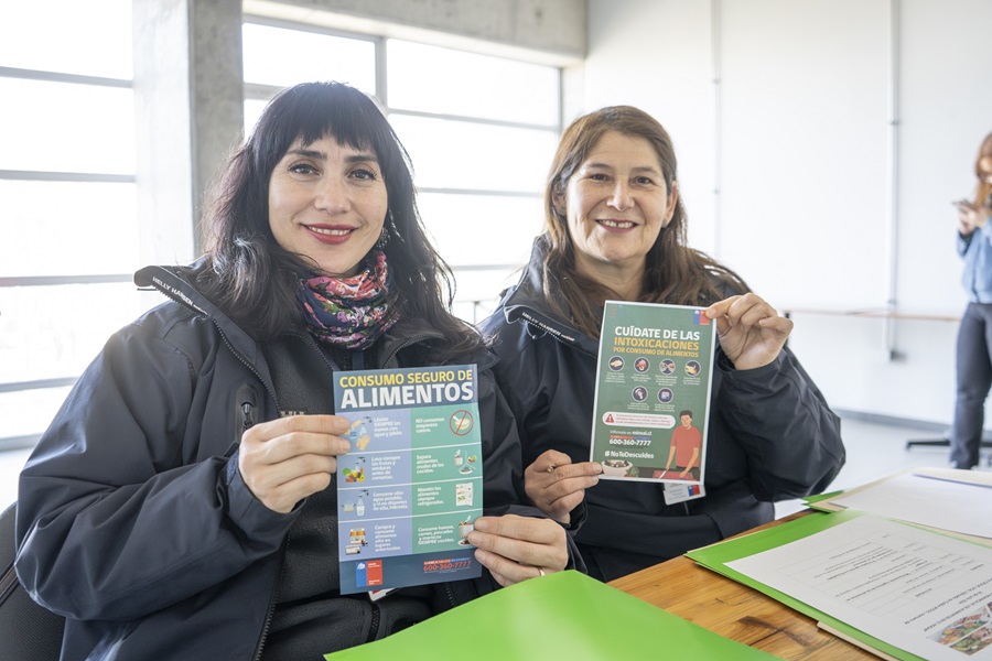 Medio centenar de jefas de hogar participaron de Seminario sobre Manipulación Higiénica de los Alimentos