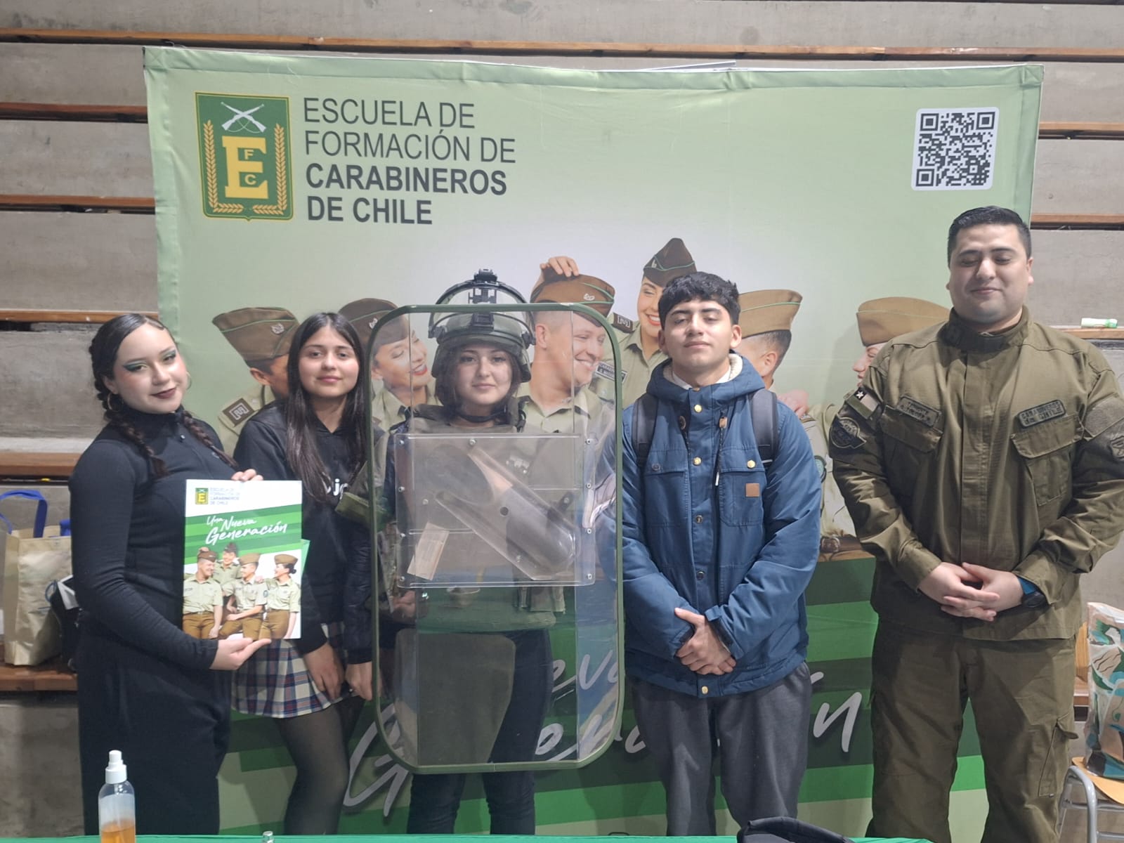 Mulchén es sede de exitoso “Día del Postulante” para promover el ingreso a Carabineros