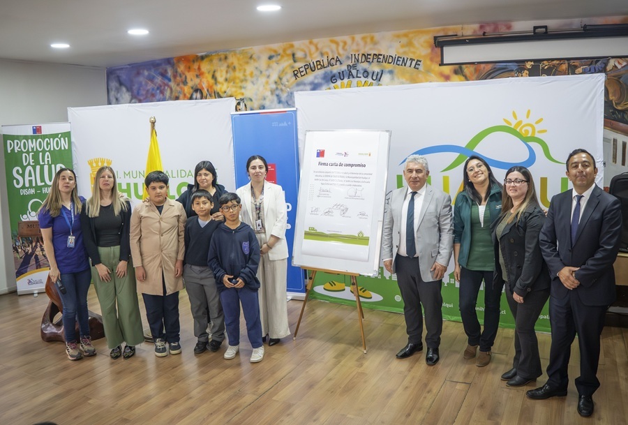 4 escuelas y jardines infantiles de Hualqui ingresan a estrategia que promueve la salud en comunidades escolares