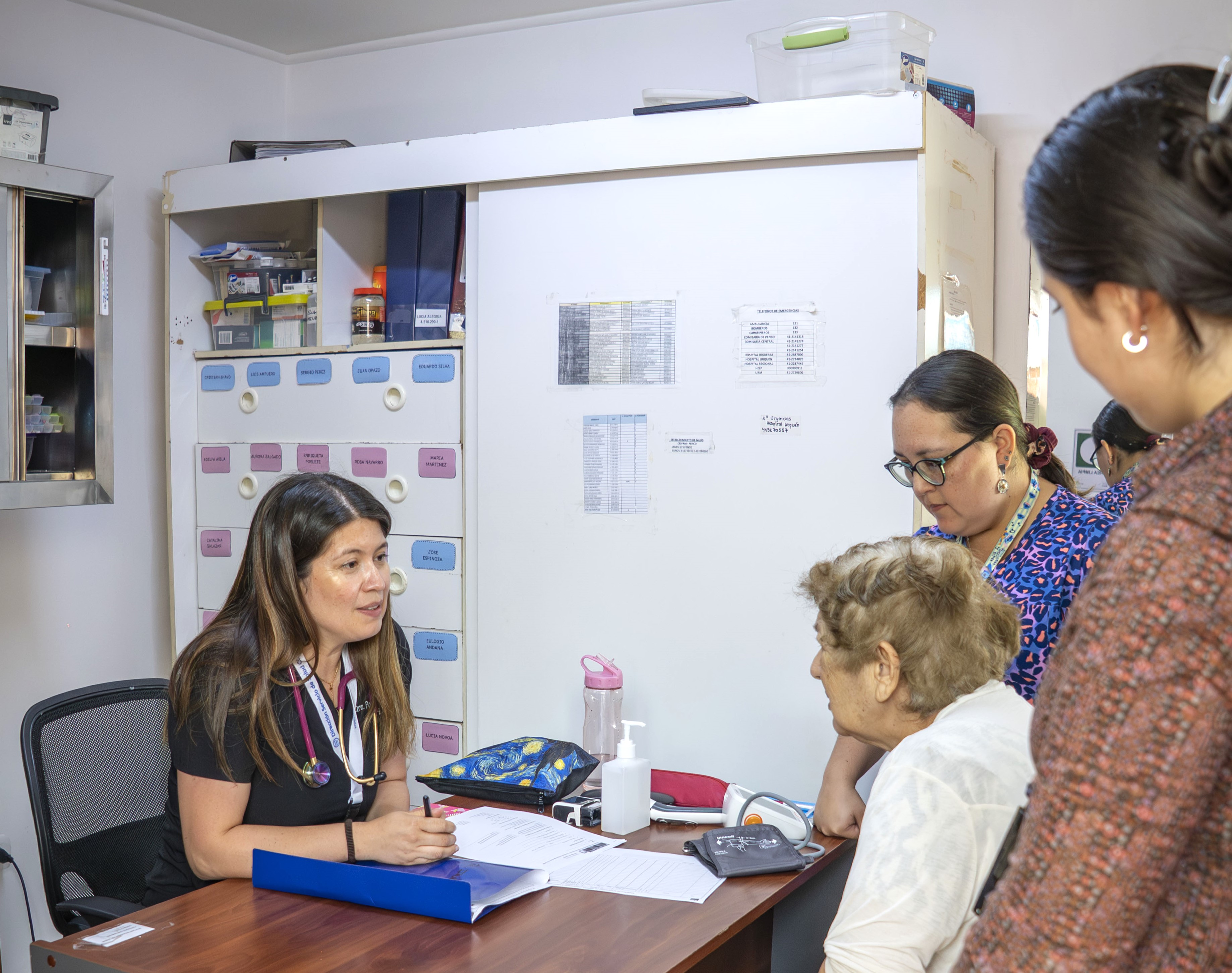 Operativo intersectorial permitió evaluación integral de personas mayores en ELEAM y albergues de Penco