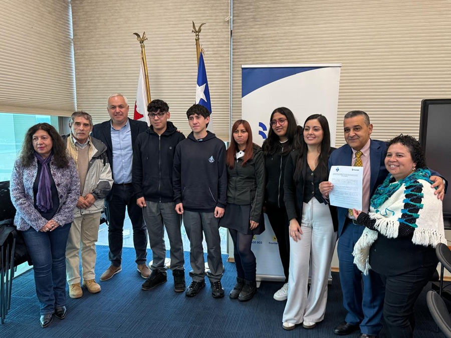 Liceo Polivalente Municipal de Nacimiento se suma al Programa “Liceos Eléctricos” de Frontel