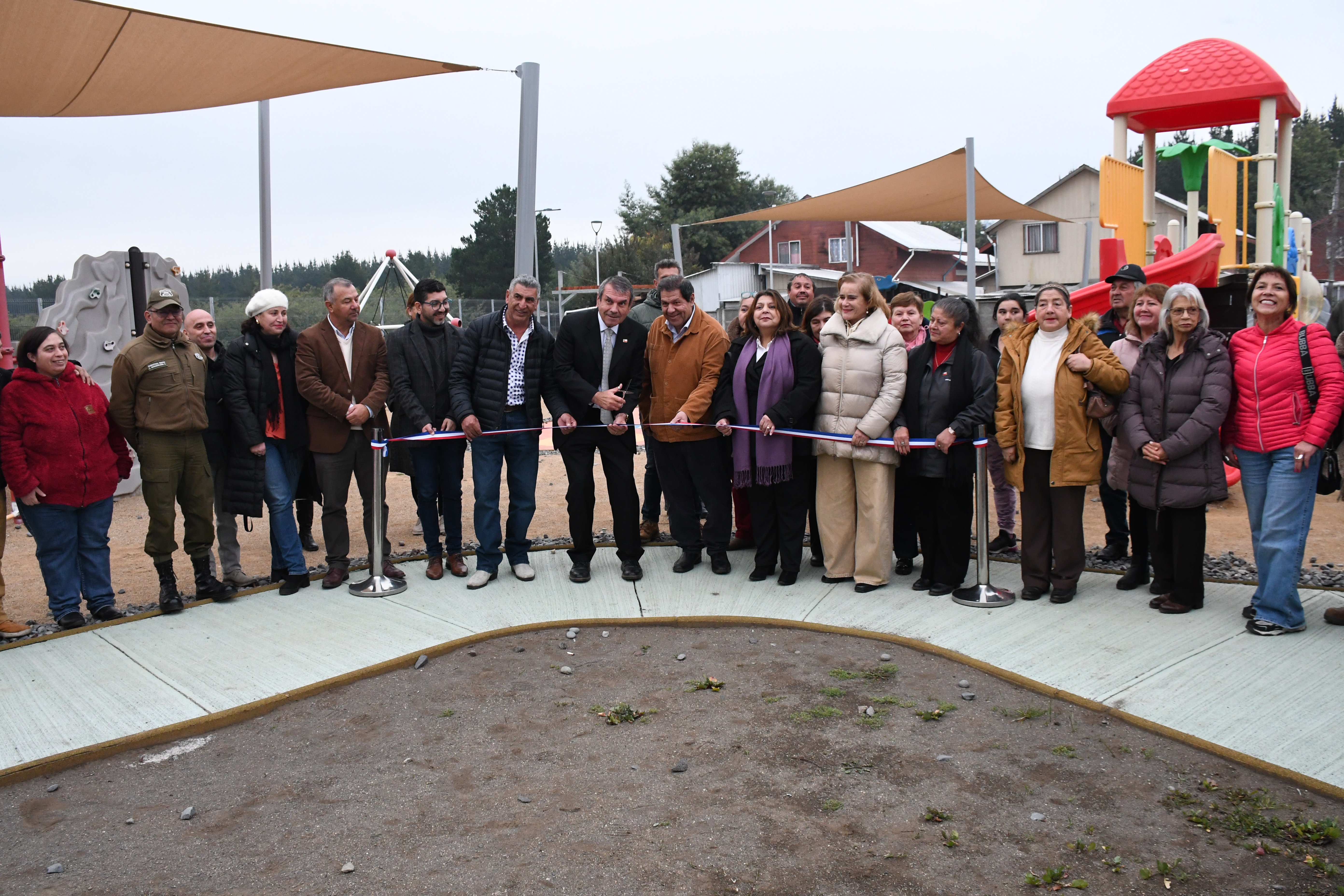 Inauguran tres nuevas obras Quiero Mi Barrio en Tucapel