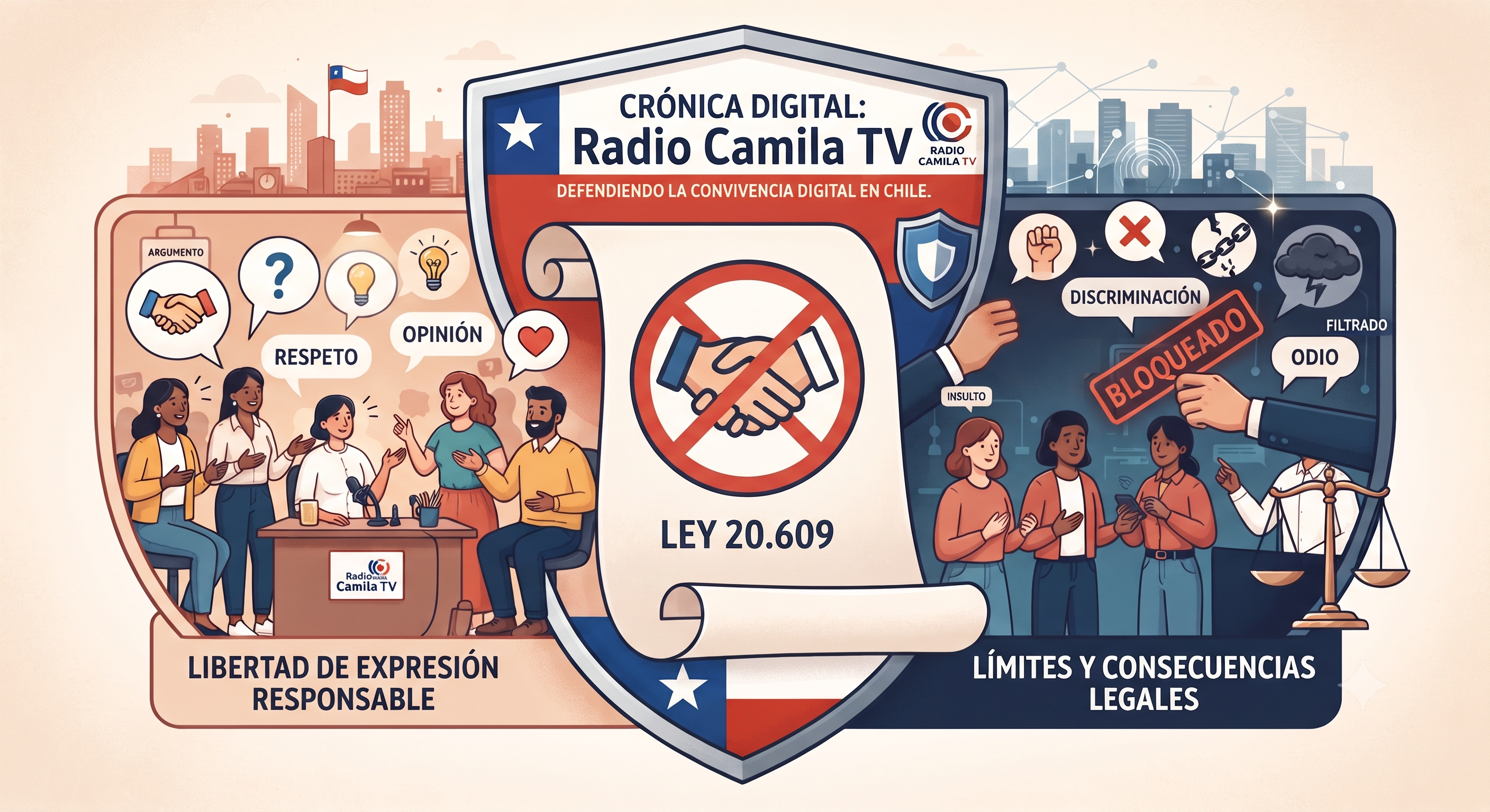 ¿Libertad de expresión o incitación al odio? Límites claros y responsabilidades en las redes sociales