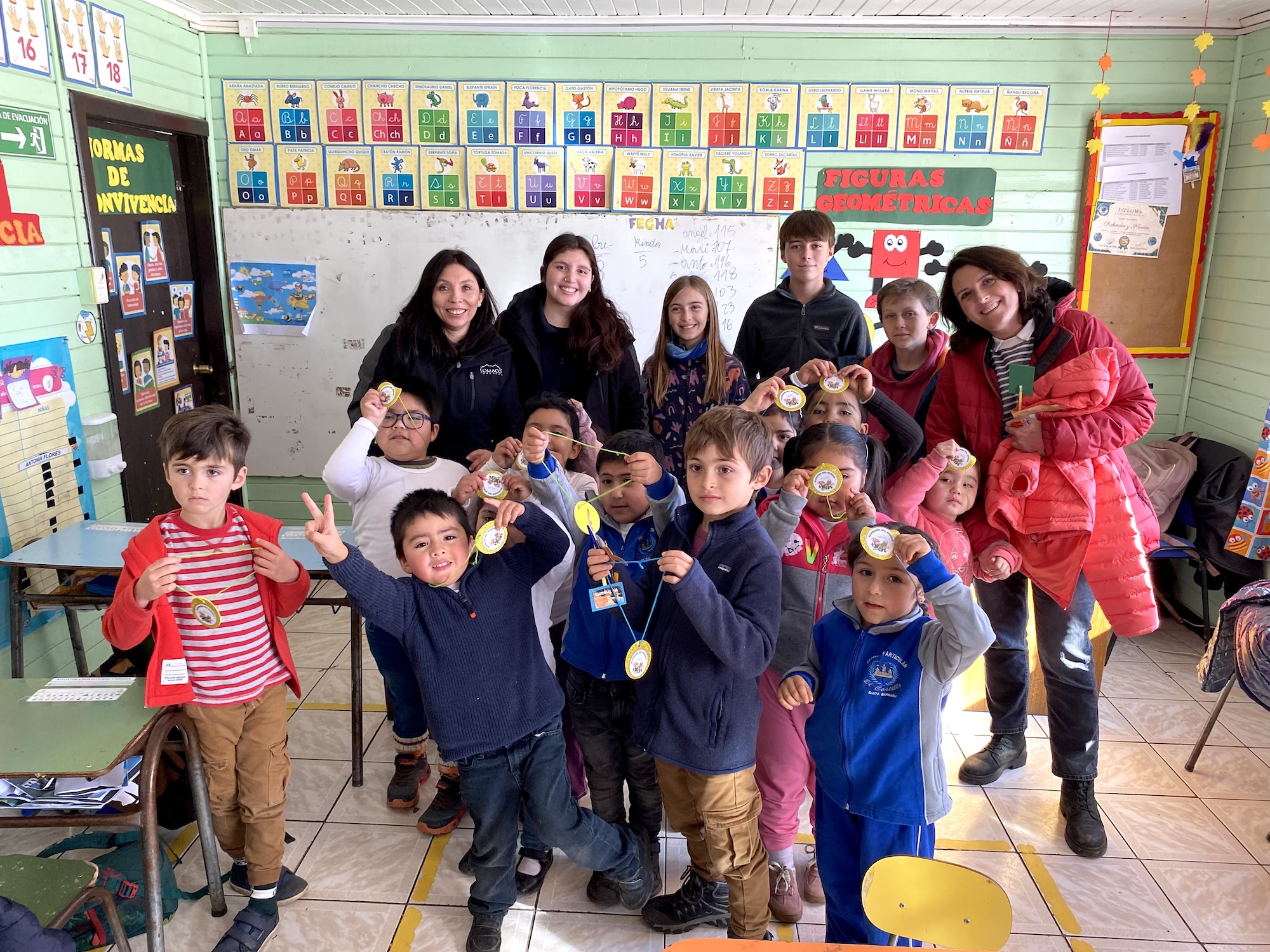 Educación y cultura se unen en conmemoración del We Tripantu en Escuela El Castillo de Santa Bárbara