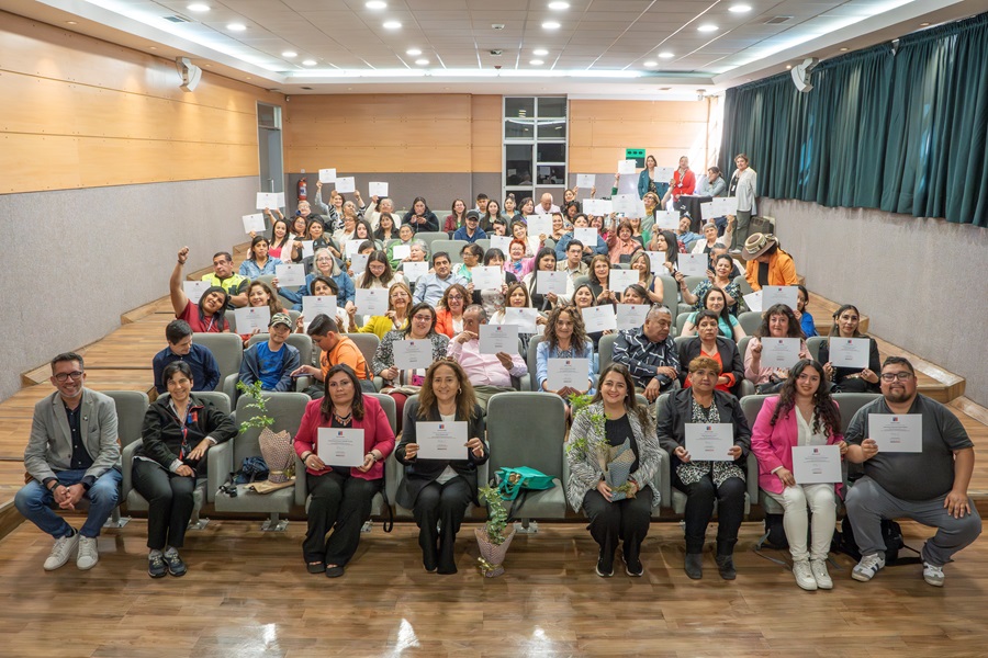 Autoridad Sanitaria certificó a 72 dirigentes como gestores comunitarios en salud