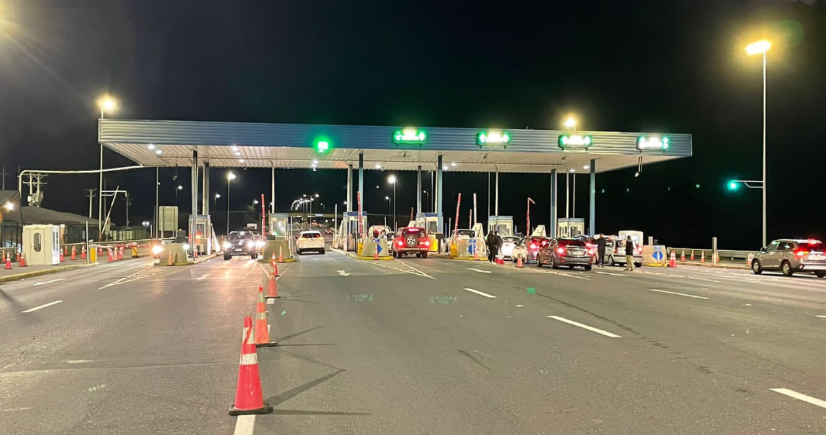 MOP informa reanudación de peajes en Autopista Concepción- Cabrero y Ruta La Madera
