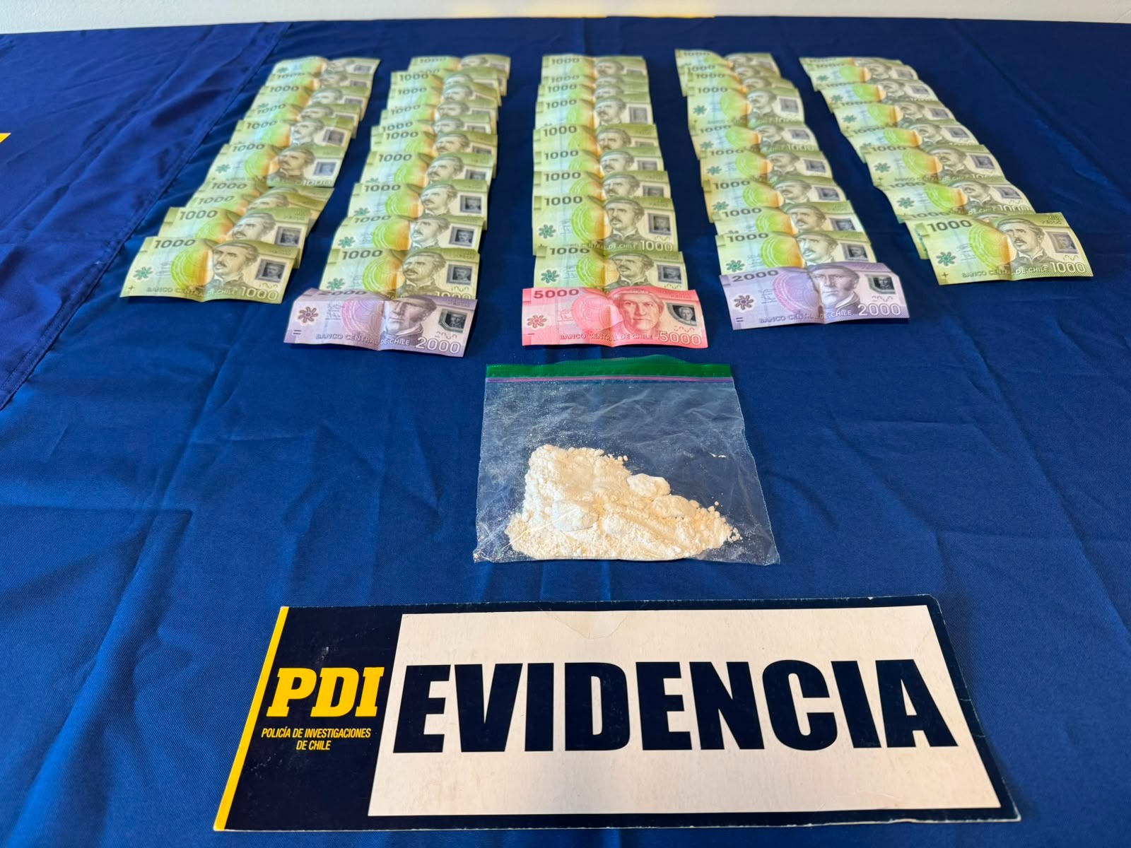PDI desarticula punto de venta de drogas e incautó cocaína en Los Ángeles