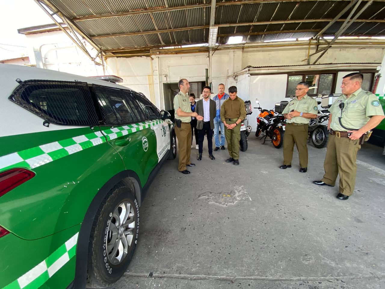 Con visita a inmueble de Carabineros de Concepción, Bienes Nacionales Biobío cumple con el 100% de su Plan de Fiscalización 2024